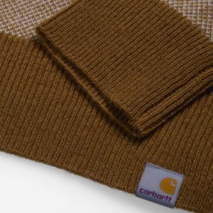 Свитер CARHARTT WIP Spooner Sweater I024889 (HAMILTON BROWN/WAX)