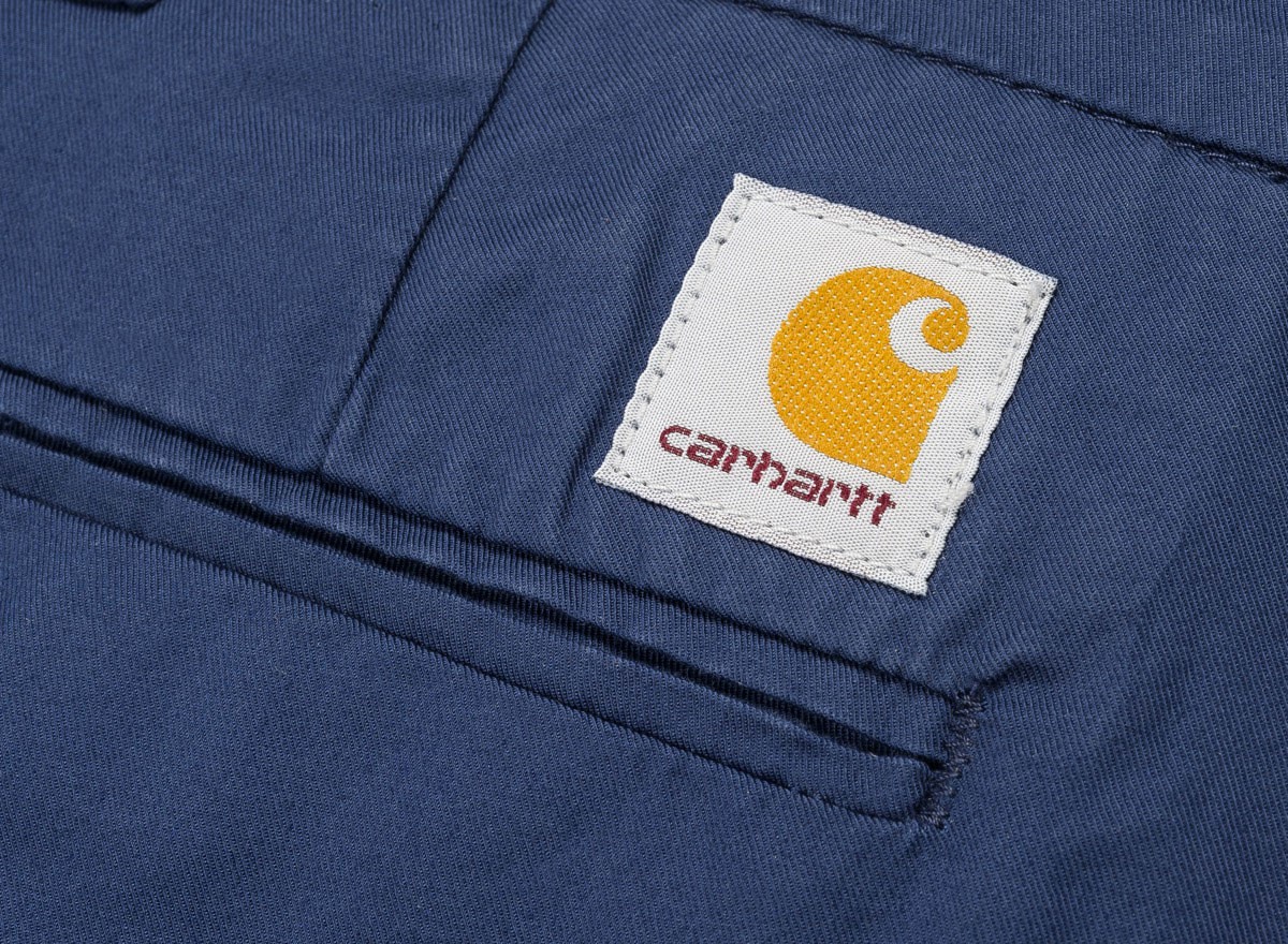 Шорты Carhartt WIP Муж I018844 BLUE (RINSED)
