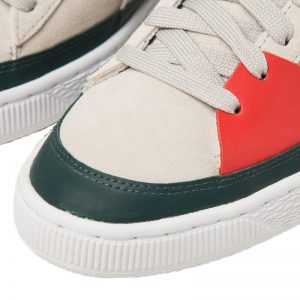 Обувь Suede Skate Puma White-Hibiscus 36924103