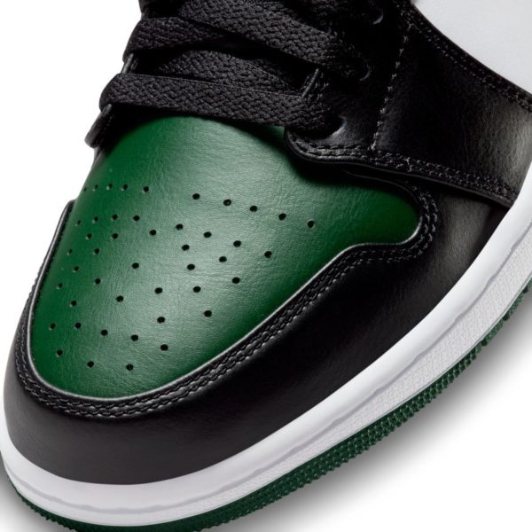 Кроссовки мужские Air Jordan 1 Low Green Toe 553558-371