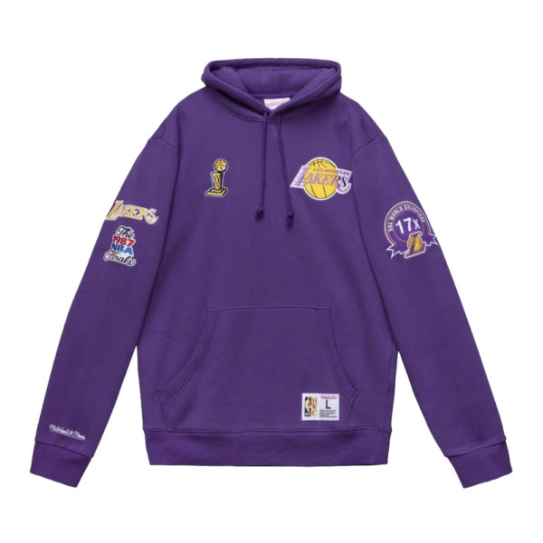 Толстовка мужская CHAMP CITY HOODIE FPHD3236-LALYYPPPPURP Los Angeles Lakers Purple