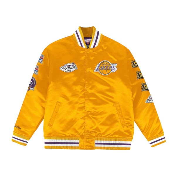 Куртка мужская CHAMP CITY SATIN JACKET OJBF3232-LALYYPPPGOLD Los Angeles Lakers Gold