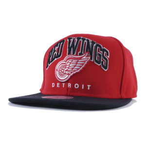 Бейсболка мужская EU085 NUARC SNAPBACK Detroit Red Wings Red MN2-EU085-NUARC-DETR-RED