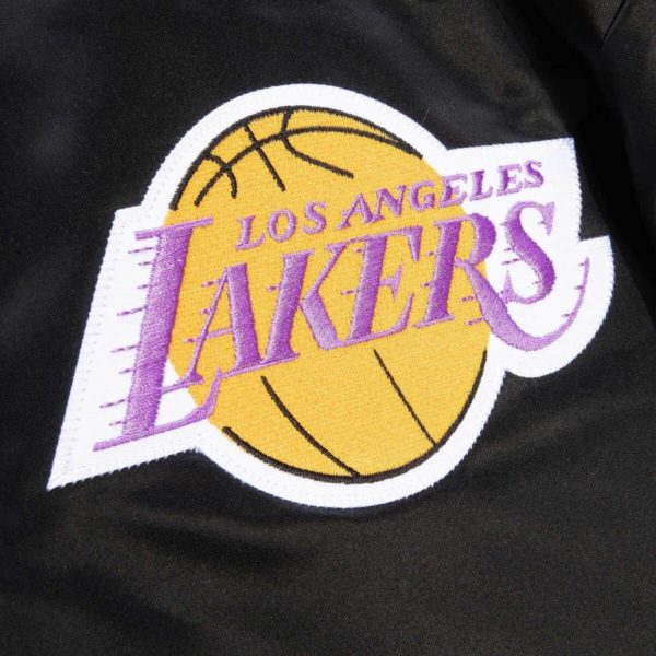 Куртка мужская CHAMP CITY SATIN JACKET OJBF3232-LALYYPPPBLCK Los Angeles Lakers Black