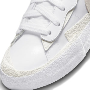 Кроссовки унисекс Sacai x Nike Blazer Low White Patent DM6443-100