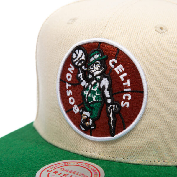 Бейсболка унисекс 35TH SIDE Boston Celtics (H21231-OFF WHITE)