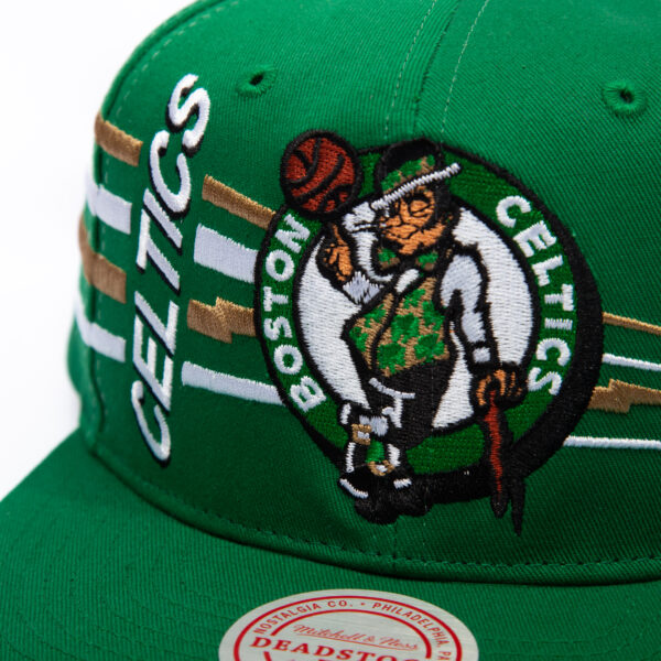 Бейсболка унисекс TEAM GROUND REDLINE Boston Celtics (MM19361-KY/GR)