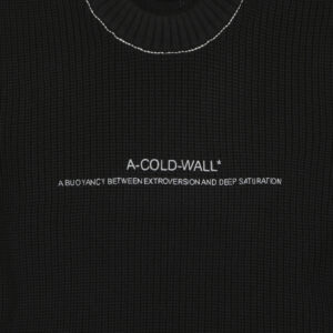 Джемпер мужской A COLD WALL (BLACK) ACWMK097
