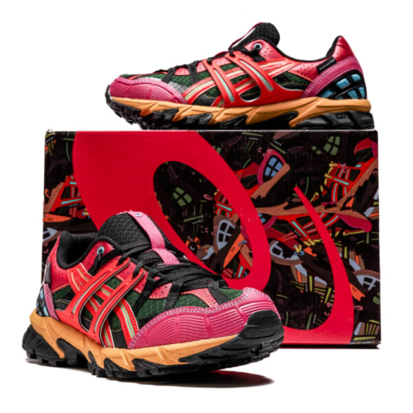 Кроссовки Asics Andersson Bell x Gel Sonoma 15-50 «‎Bright Rose Evergreen»‎ 1201A852-700