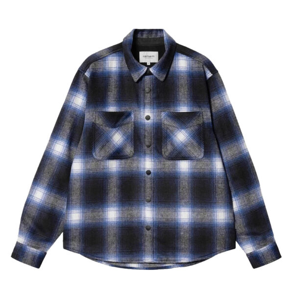 Рубашка фланелевая мужской CARHARTT WIP (MOREAU CHECK, LIBERTY) I032209