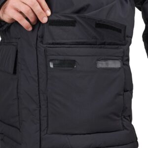 Куртка утепленная с капюшоном мужская CARHARTT WIP (BLACK) I032267